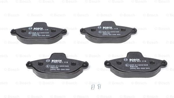 Brake Pad Set, disc brake 0986461119 - image 6