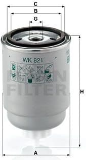 Fuel Filter WK821