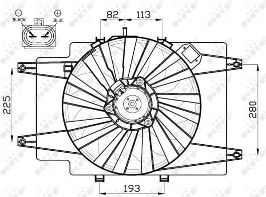Fan, engine cooling 47513 - image 6