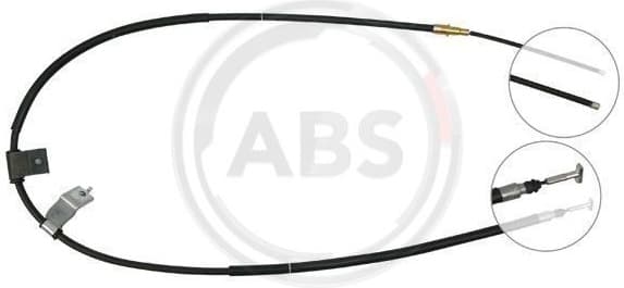 Cable Pull, parking brake K19748