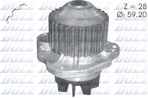 Water pump cooling system C-123