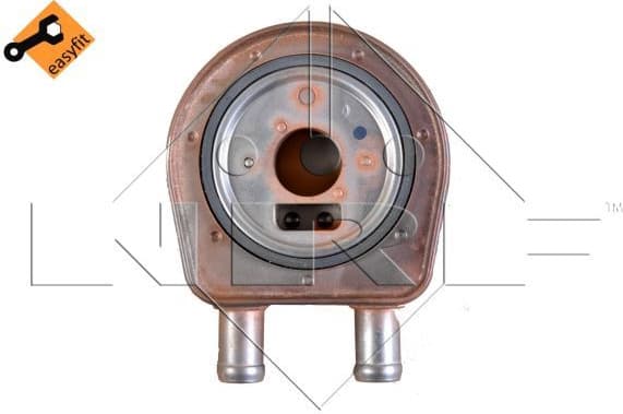 Oil Cooler, engine oil EASY FIT 31222