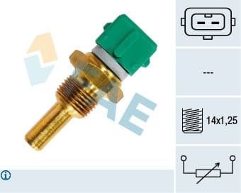 Sensor, coolant temperature 33190