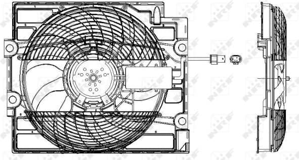 Fan, engine cooling 47211