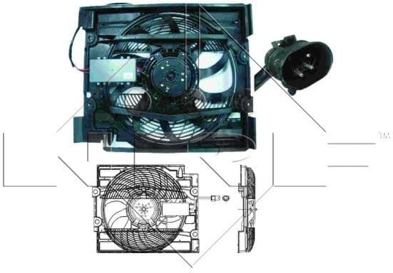 Fan, engine cooling 47211 - image 2