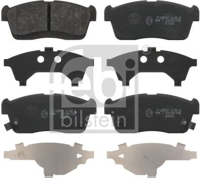 Brake Pad Set, disc brake 16662