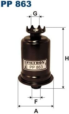 Fuel Filter PP863
