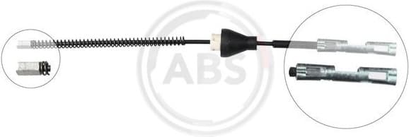 Cable Pull, parking brake K13436