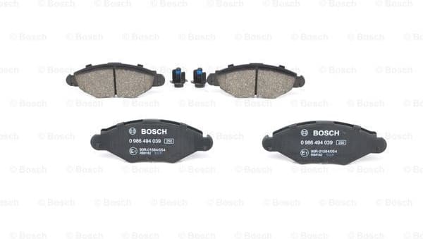 Brake Pad Set, disc brake 0986494039 - image 3