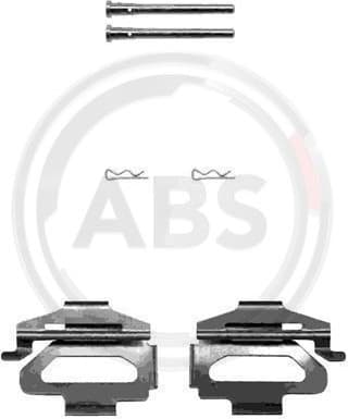 Accessory Kit, disc brake pad 1225Q