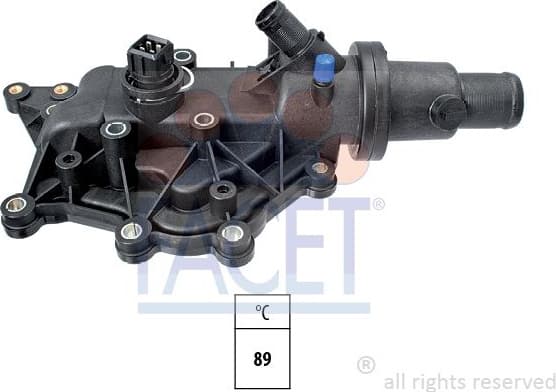 Thermostat, coolant Made in Italy - OE Equivalent 7.8705