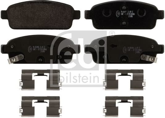 Brake Pad Set, disc brake 16894