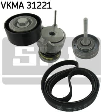 V-ribbed Belt Set VKMA 31221