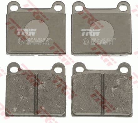 Brake Pad Set, disc brake COTEC GDB101 - image 2