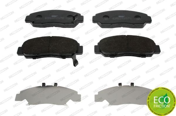 Brake pads front, Top Quality FDB1669 - image 2