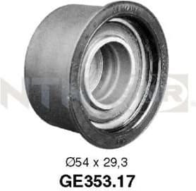 Deflection Pulley/Guide Pulley, timing belt GE353.17