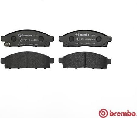 Brake Pad Set, disc brake PRIME LINE P54038 - image 2