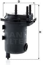 Fuel Filter WK939/17X