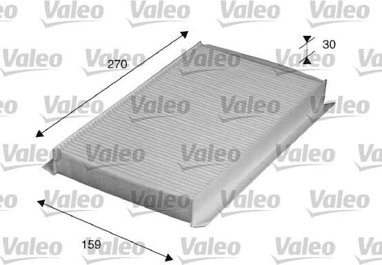 Filter, cabin air VALEO ESSENTIAL 715518
