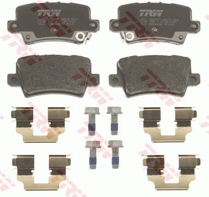 Brake pads rear, Top Quality GDB3408 - image 2