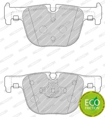 Brake pads rear, Top Quality FDB4687 - image 3