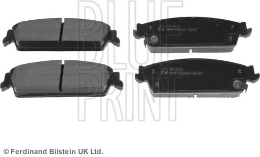 Brake Pad Set, disc brake ADA104251