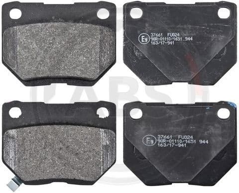 Brake Pad Set, disc brake 37661
