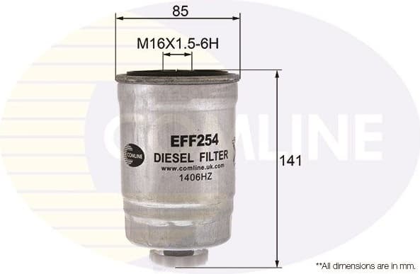 Filter diesel fuel EFF254
