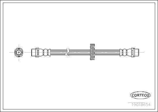Brake Hose 19018654