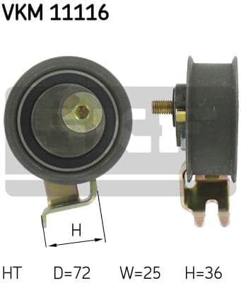 Tensioner belt VKM11116 - image 2