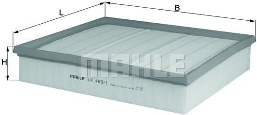 Filter air LX469/1 - image 2