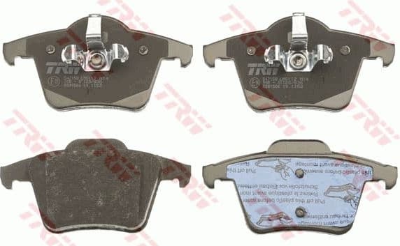 Brake pads rear, Top Quality GDB1566 - image 2