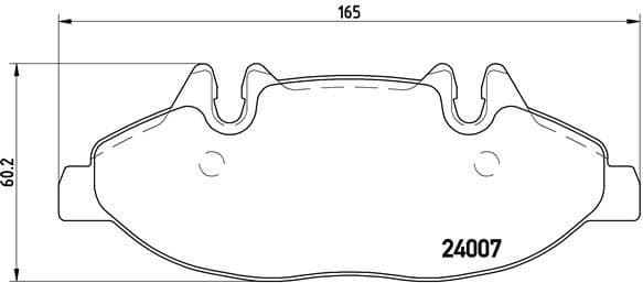 Brake Pad Set, disc brake PRIME LINE P50050