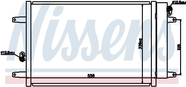 Condenser, air conditioning ** FIRST FIT ** 94575