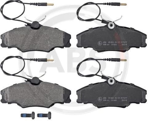 Brake Pad Set, disc brake 36976