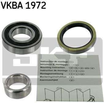 Wheel Bearing Kit VKBA 1972