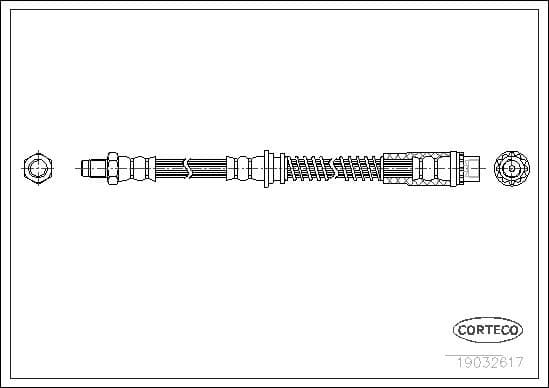 Brake Hose 19032617 - image 2