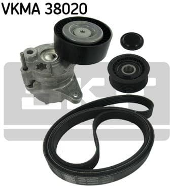 V-ribbed Belt Set VKMA 38020