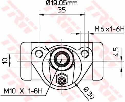 Wheel Brake Cylinder BWD289 - image 2