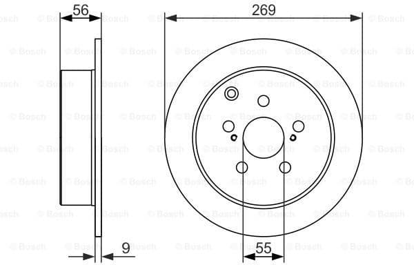 Brake Disc 0986479658 - image 2