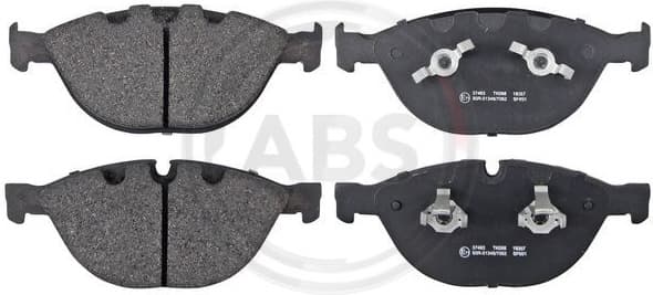 Brake Pad Set, disc brake 37463