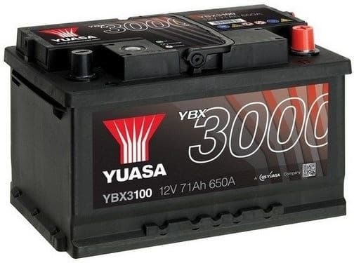 Starter Battery YBX3000 SMF Batteries YBX3100