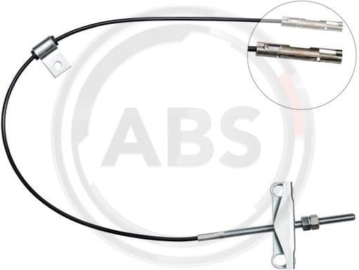 Cable Pull, parking brake K17254