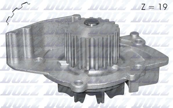 Water Pump, engine cooling C127