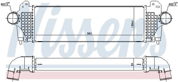 Charge Air Cooler ** FIRST FIT ** 96245