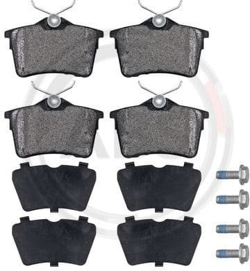 Brake Pad Set, disc brake 37700