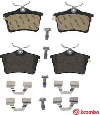 Brake pads rear, Top Quality P61084 - image 2