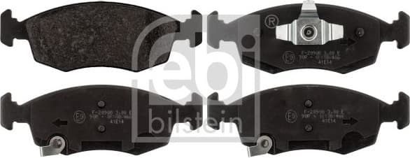 Brake Pad Set, disc brake 116065