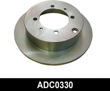Brake disc, 1pcs REAR ADC0330 - image 2