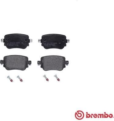 Brake pads rear, Top Quality P85135 - image 2